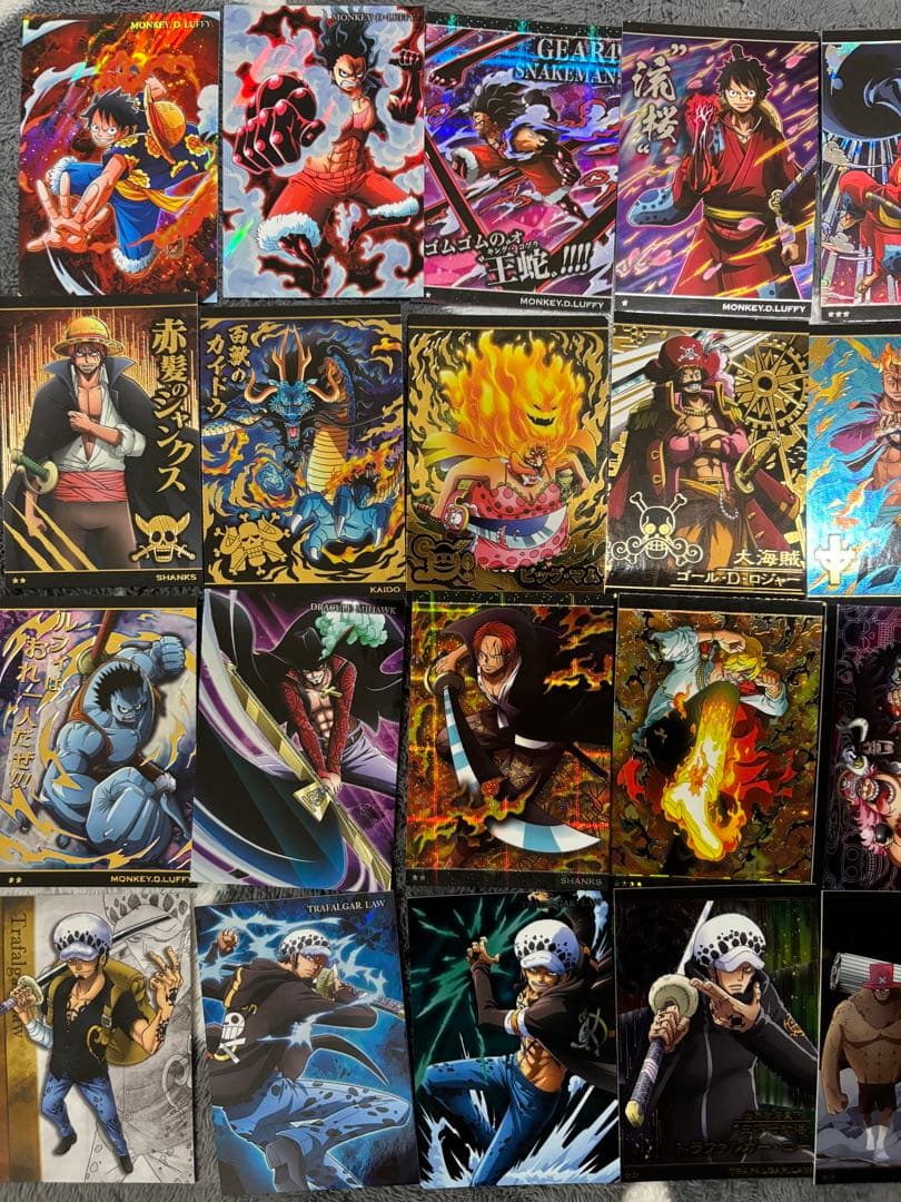 ONEPIECE ウエハースカード まとめ売り - メルカリ