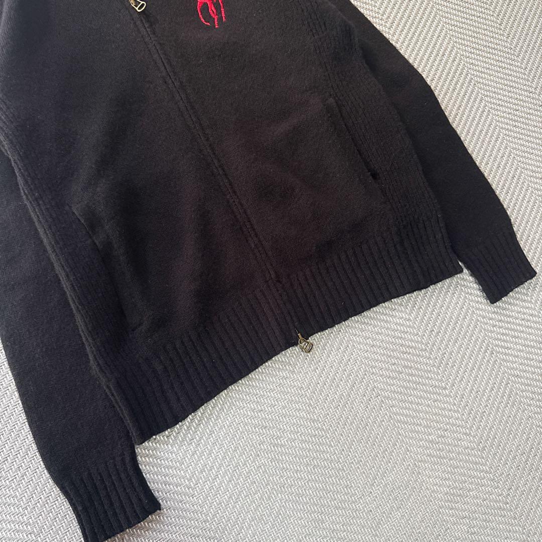 美品 ポロラルフローレン ドライバーズニット ビッグポニー ダブル
