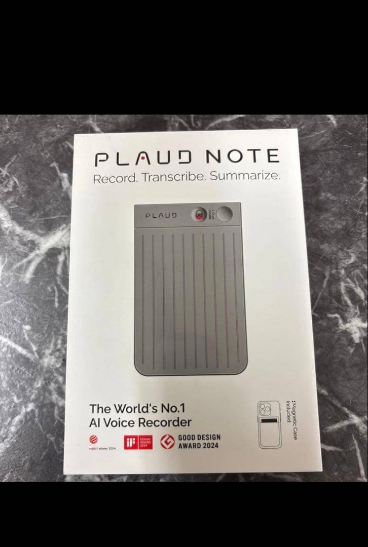 PLAUD NOTE AI ブラック ボイスレコーダー - メルカリ
