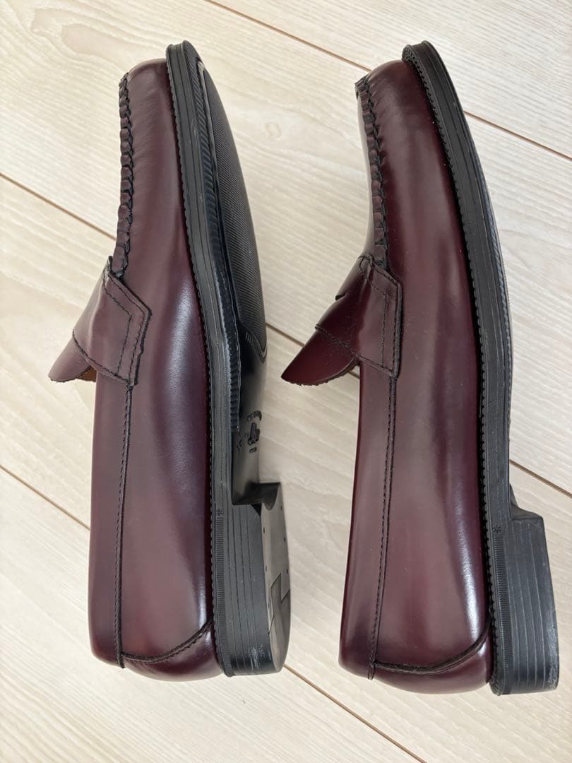 G.H.BASS morles 26.5cm ローファー　バーガンディ