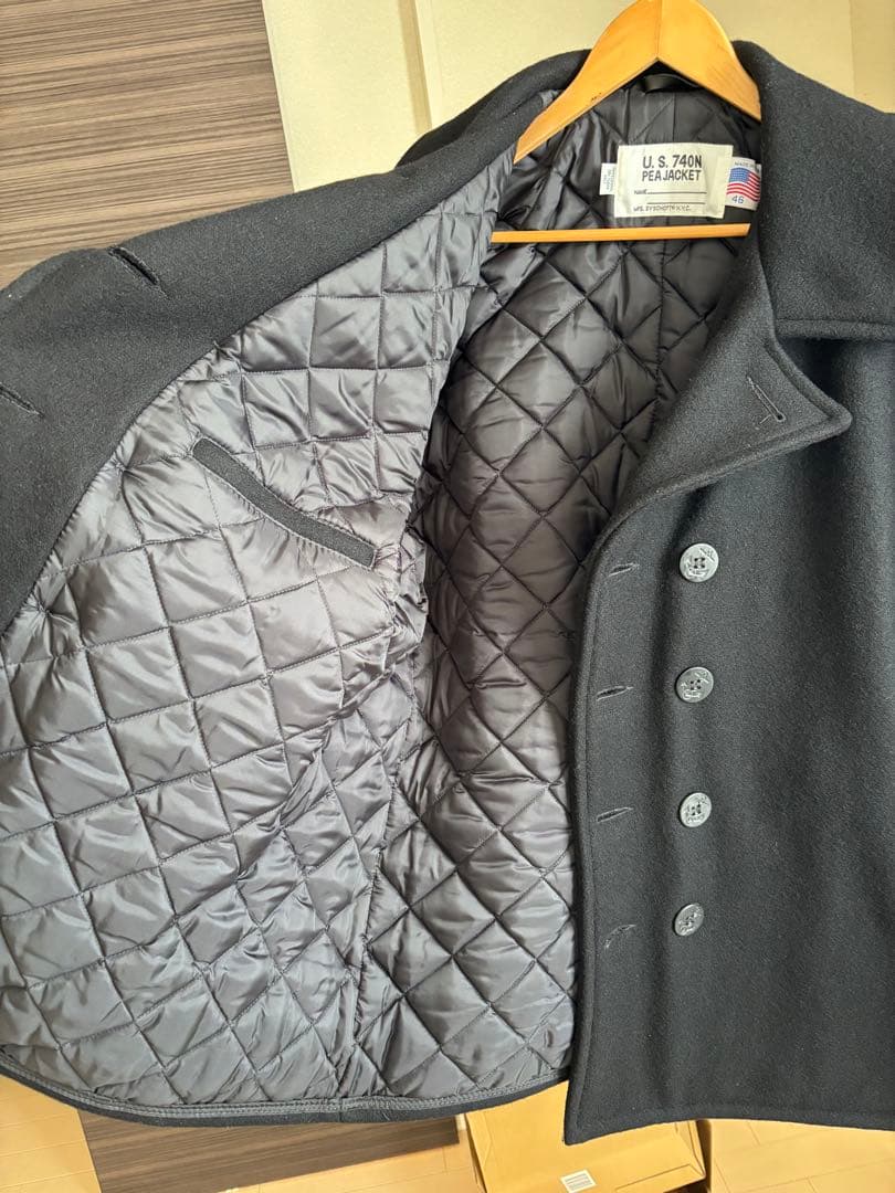 SCHOTT XL〜XXL相当 U.S.740N ピーコート