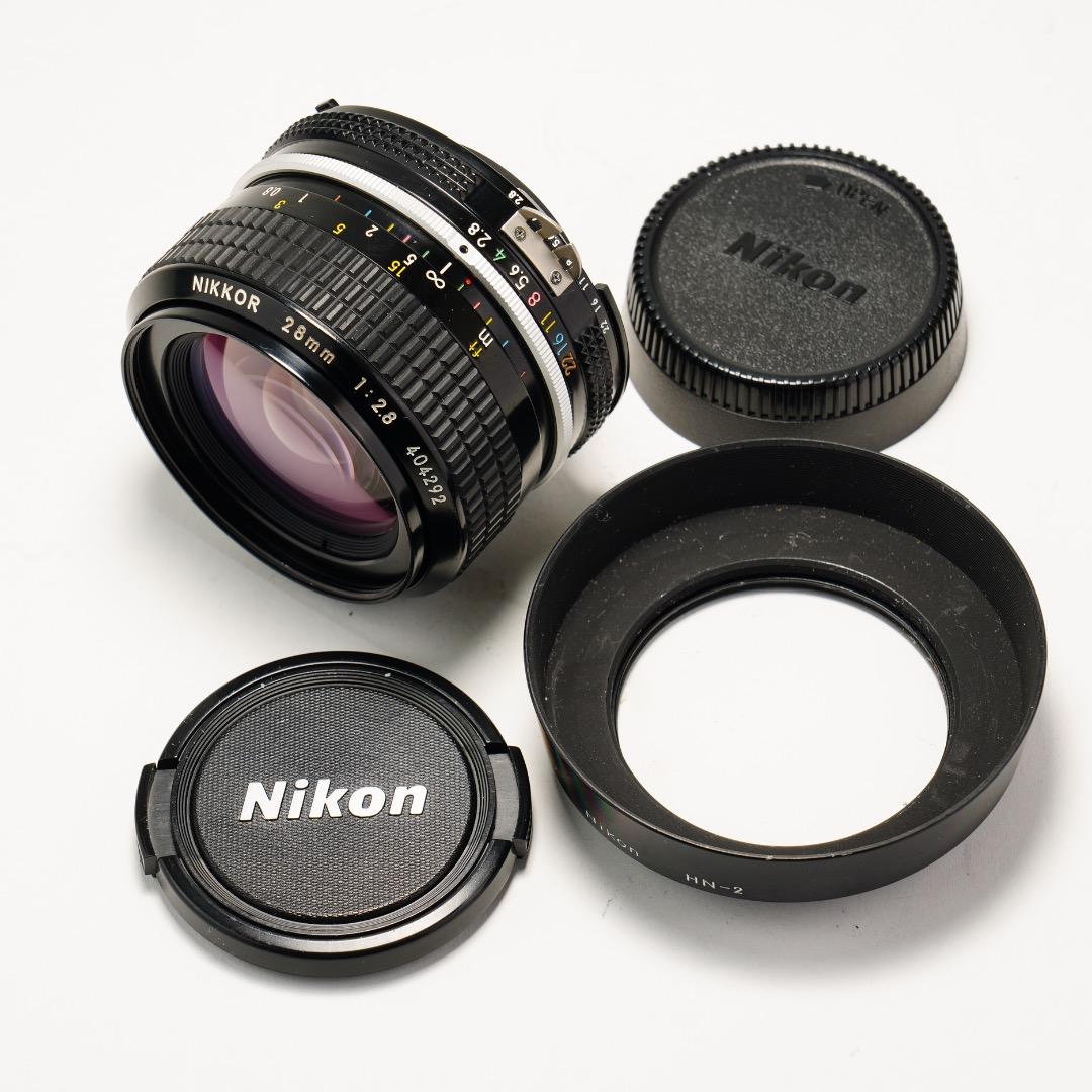 【極美品】動作◎ Nikon Ai Nikkor 28mm F2.8 292 楽天市場】nikon ai nikkor 28mm f2．8の通販