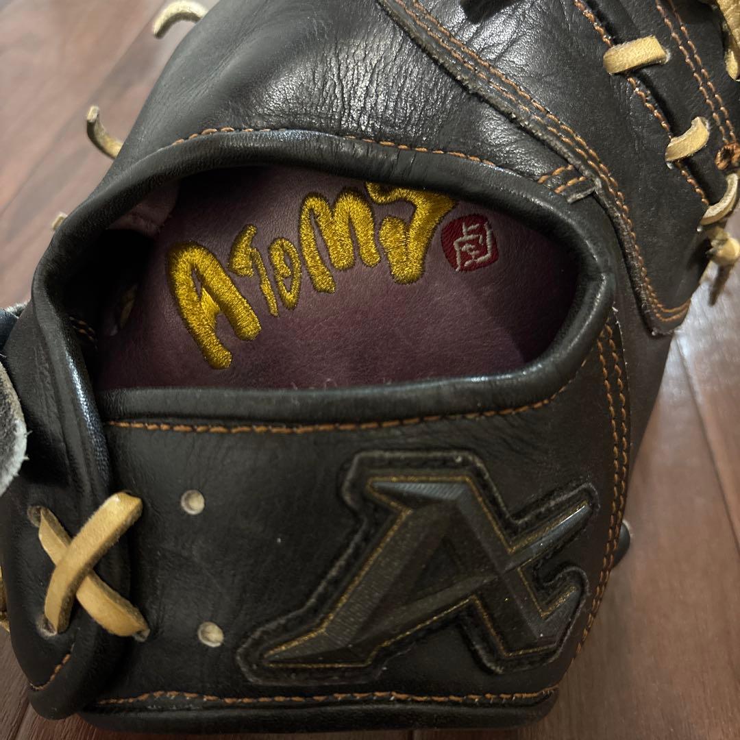 ATOMS 書道家もーちゃんコラボ 硬式ファーストミット