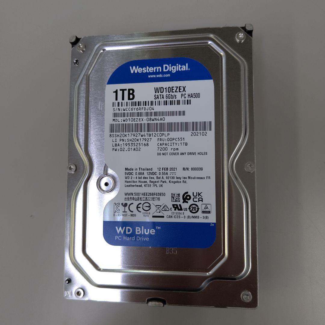 ✱Seagate 1TB（1）& WD500GB（7）HDD セット