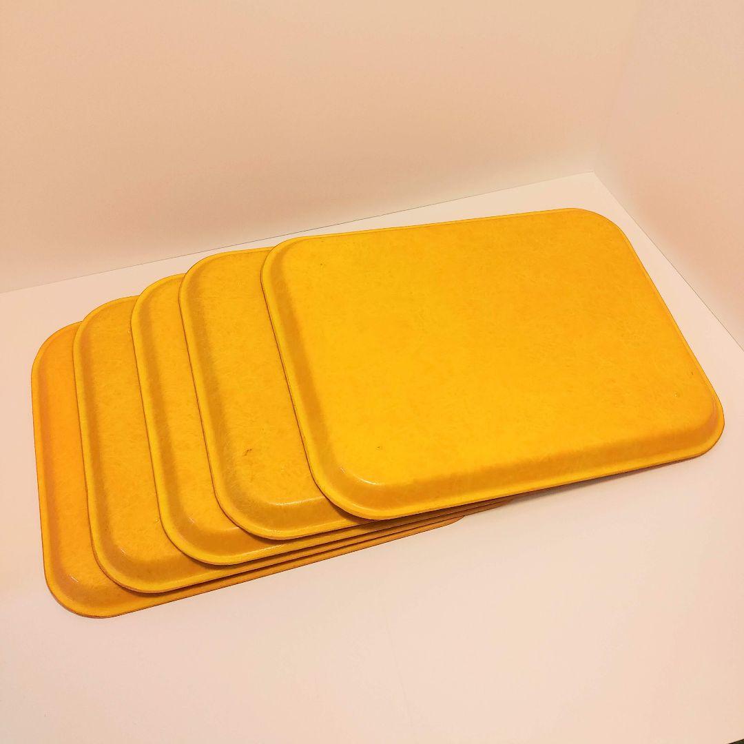 非売品 ミスタードーナツ 店舗用トレイ 70年代〜80年代 昭和レトロ 4枚