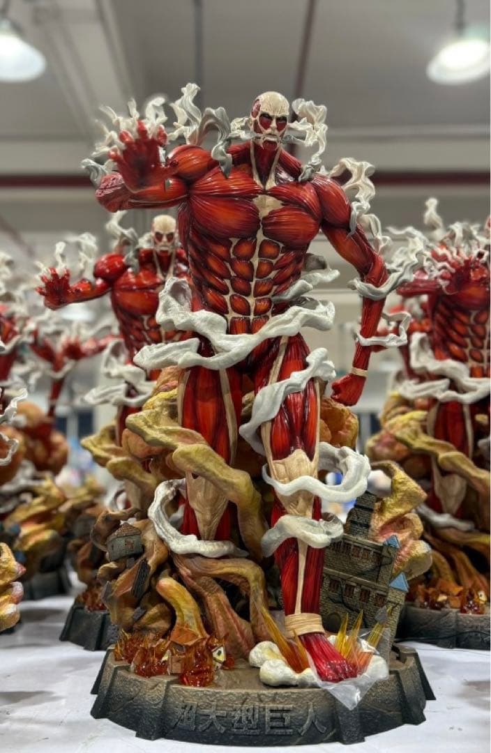 進撃の巨人 超大型巨人 フィギュア ガレージキット - メルカリ