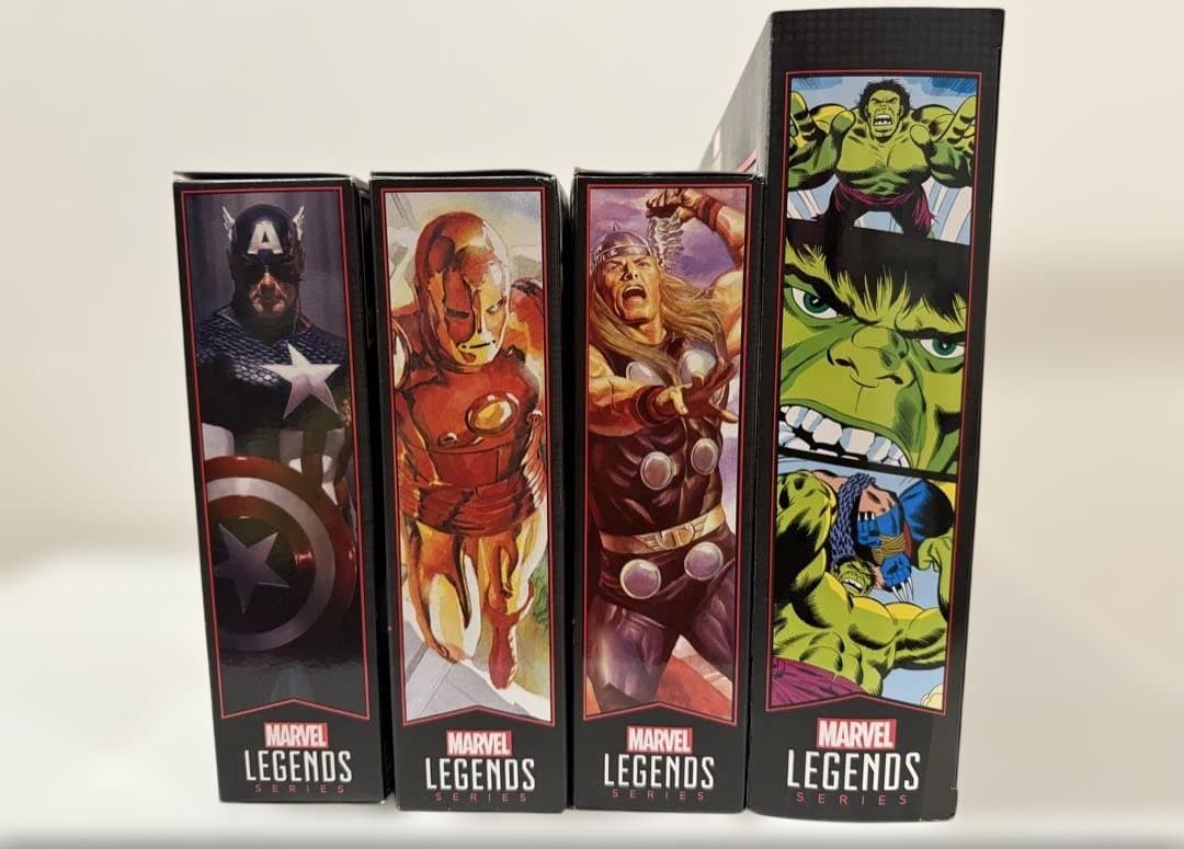 マーベルレジェンド 4個セット キャプテン・アメリカ アイアンマン