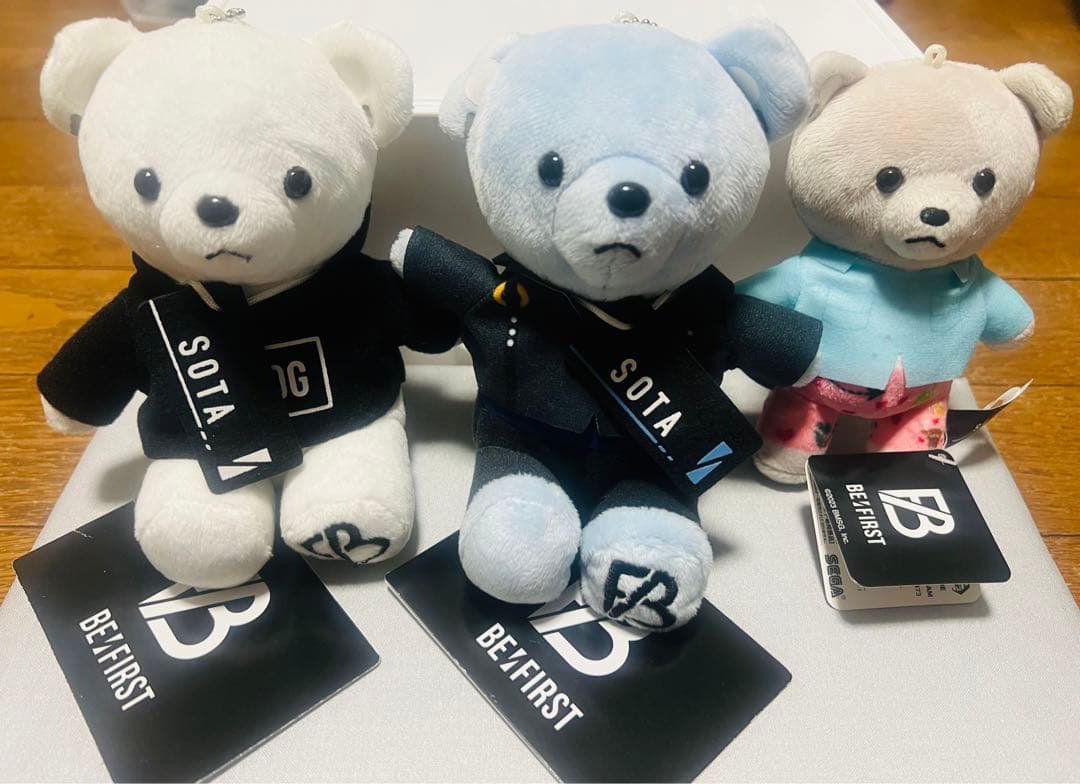 BE:FIRST ビーファーストSOTA ソウタ クマ ぬいぐるみ4体 タグ付