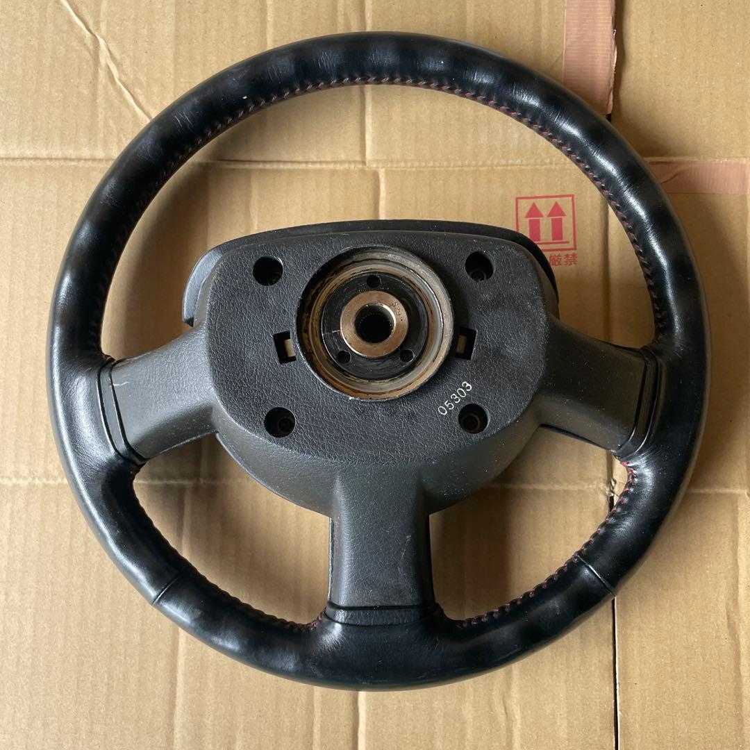 希少】☆スバル☆ビビオRX純正ステアリング☆当時物☆サンバーディアス