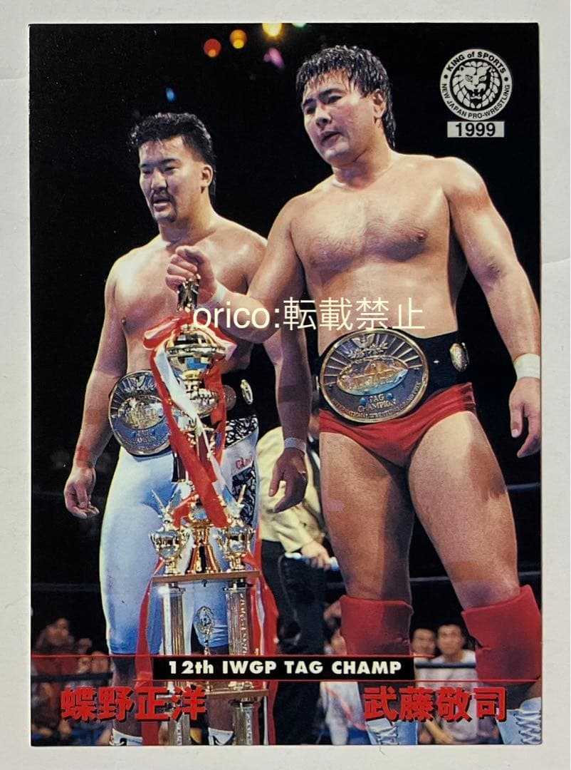 nWo 武藤敬司 蝶野正洋 写真 2点 新日本 プロレス ※カード1枚おまけ