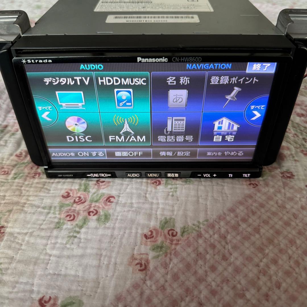 CN-HW860D パナソニック ストラーダ HDDナビゲーション - メルカリ