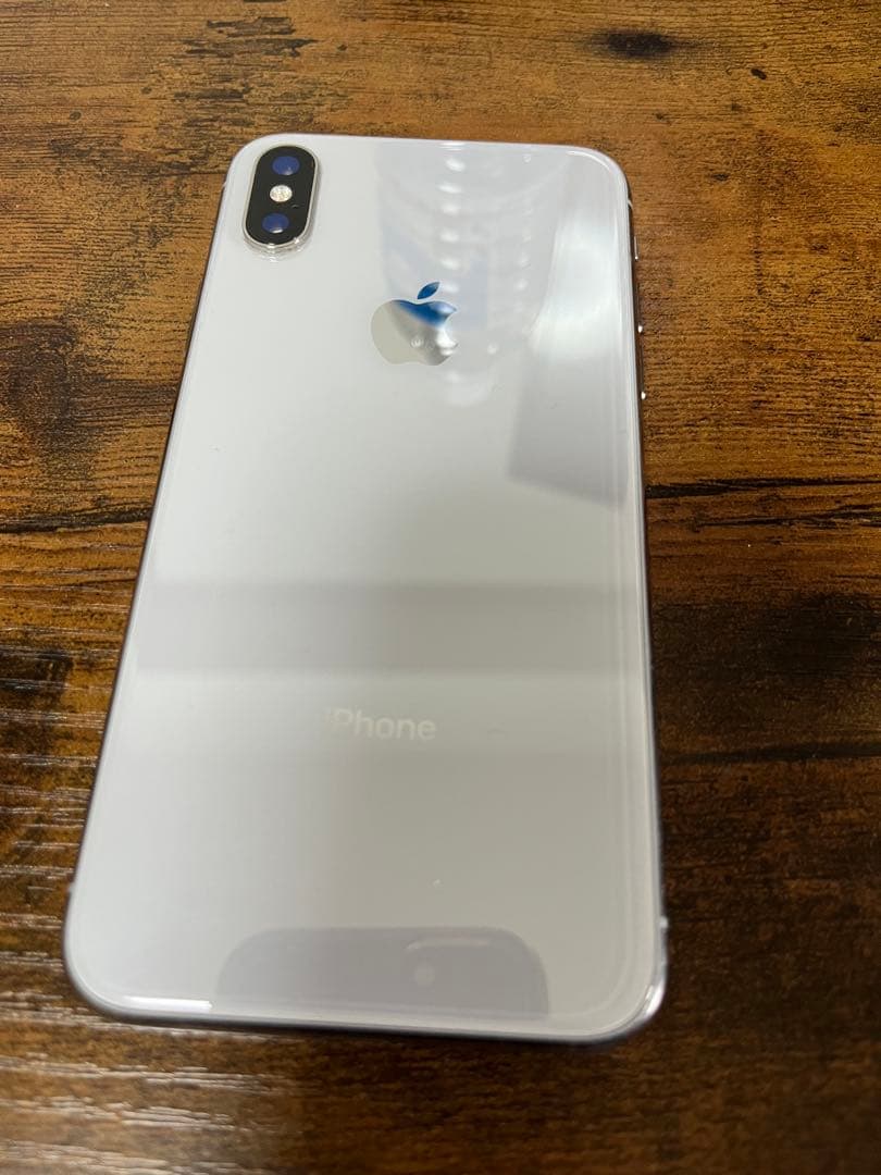 iPhone X 64GB シルバー 本体 - メルカリ