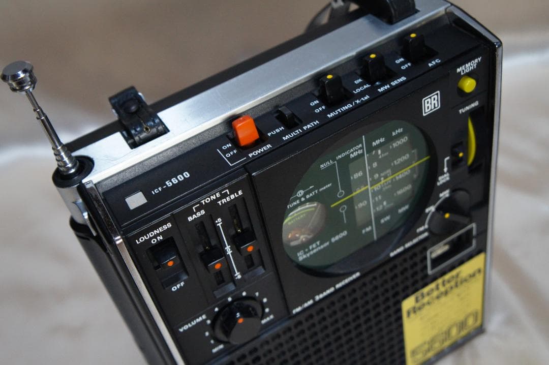 ☆綺麗☆受信OK☆SONYソニー☆スカイセンサー☆ICF-5600☆BCLラジオ SONY スカイセンサー ICF-5600 – キクチラヂヲ堂