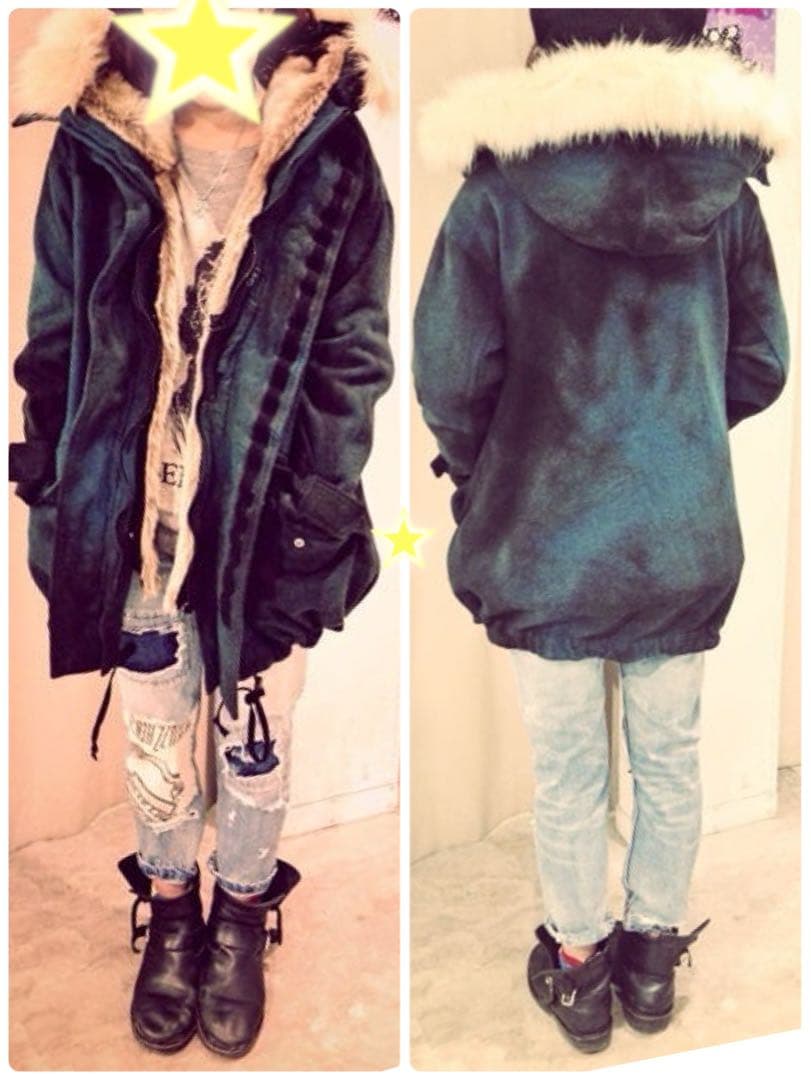 ok様専用 RNA むら染めウールミリタリーコート (C0526) - メルカリ