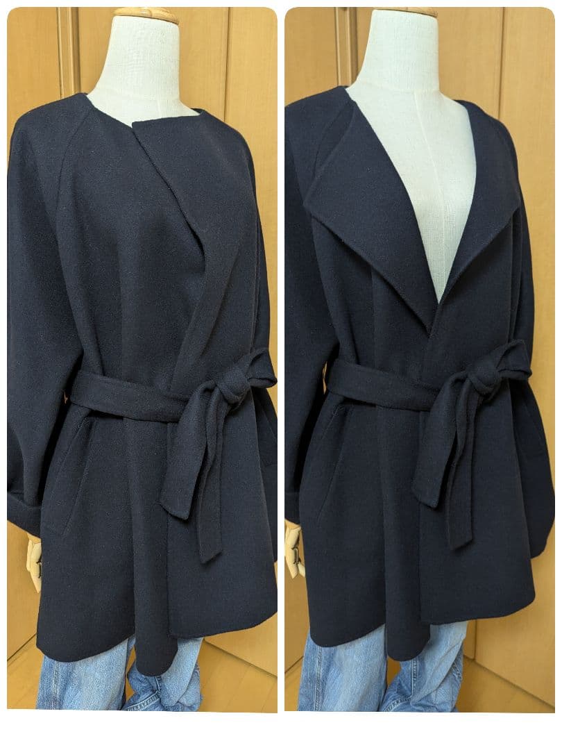 Spick & Span【110sリバーポンチョ風コート】36 - メルカリ