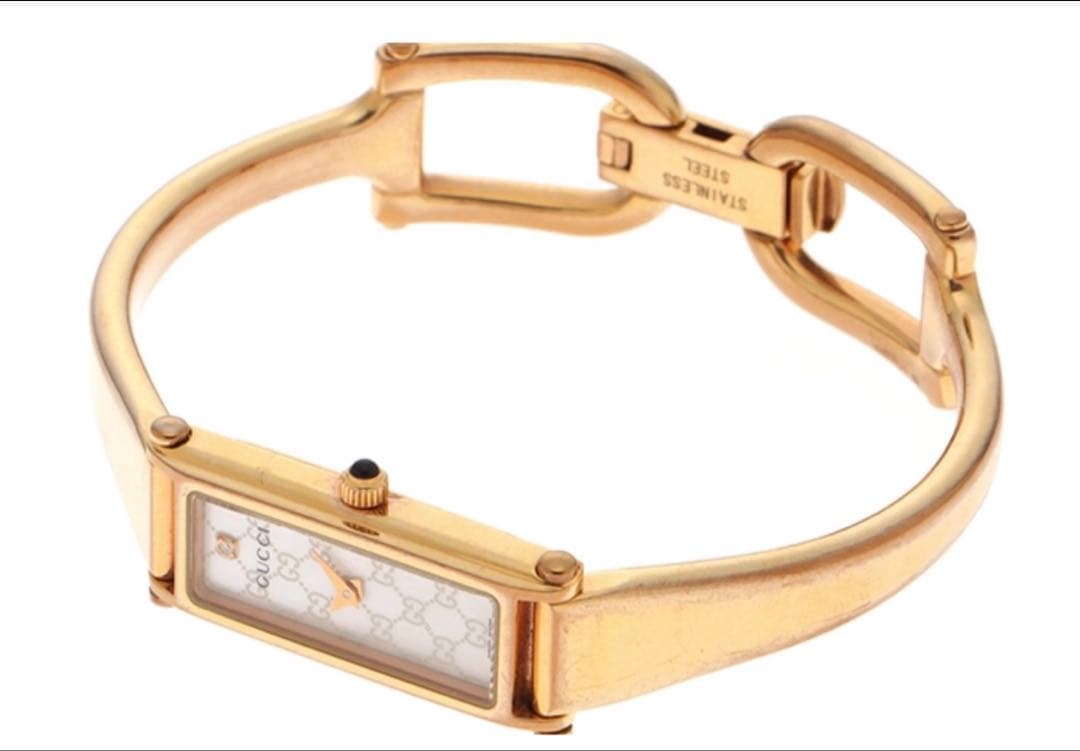 腕時計ゴールド♡GUCCI Gucci G-Timeless Men's Gold Watch YA126461 : Amazon.co.uk: Fashion