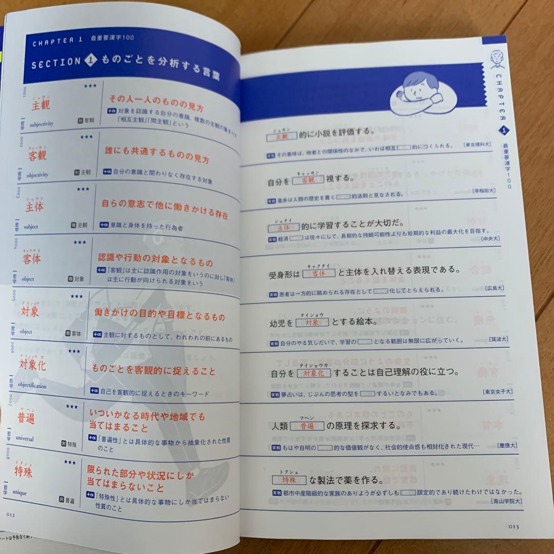 入試現代文の単語帳BIBLIA2000 現代文を「読み解く」ための語彙×漢字