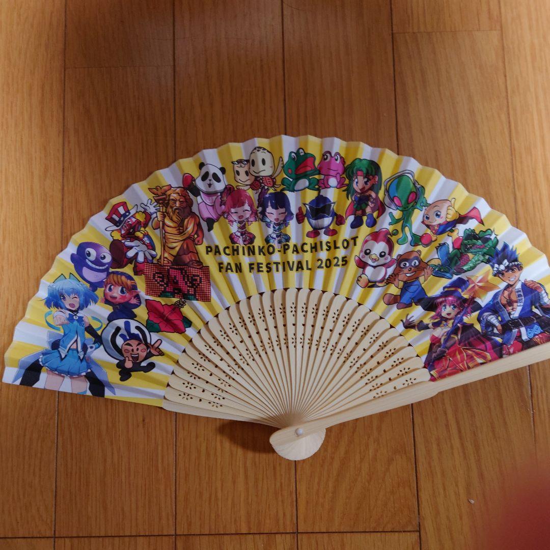 パチンコ・パチスロ ファンフェスティバル 扇子 2025 - メルカリ