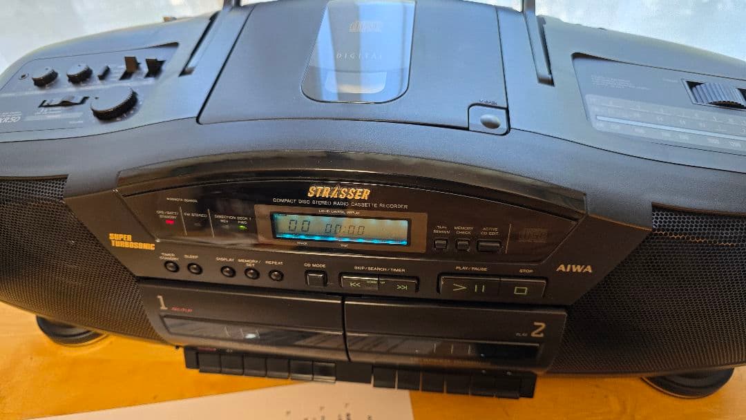 く*み様 AIWA CSD-XR50改 Bluetooth対応CDラジカセ完動品 - メルカリ
