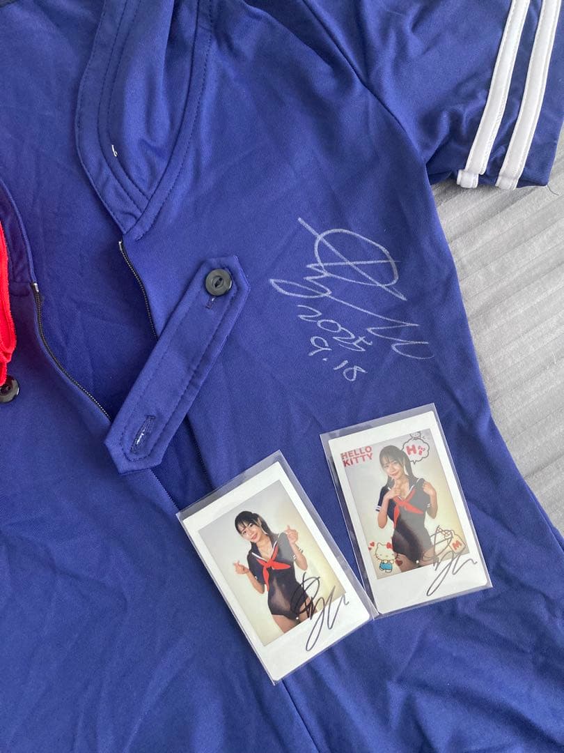 【田野憂】直筆サイン入り衣装&直筆サイン入りチェキ 2枚