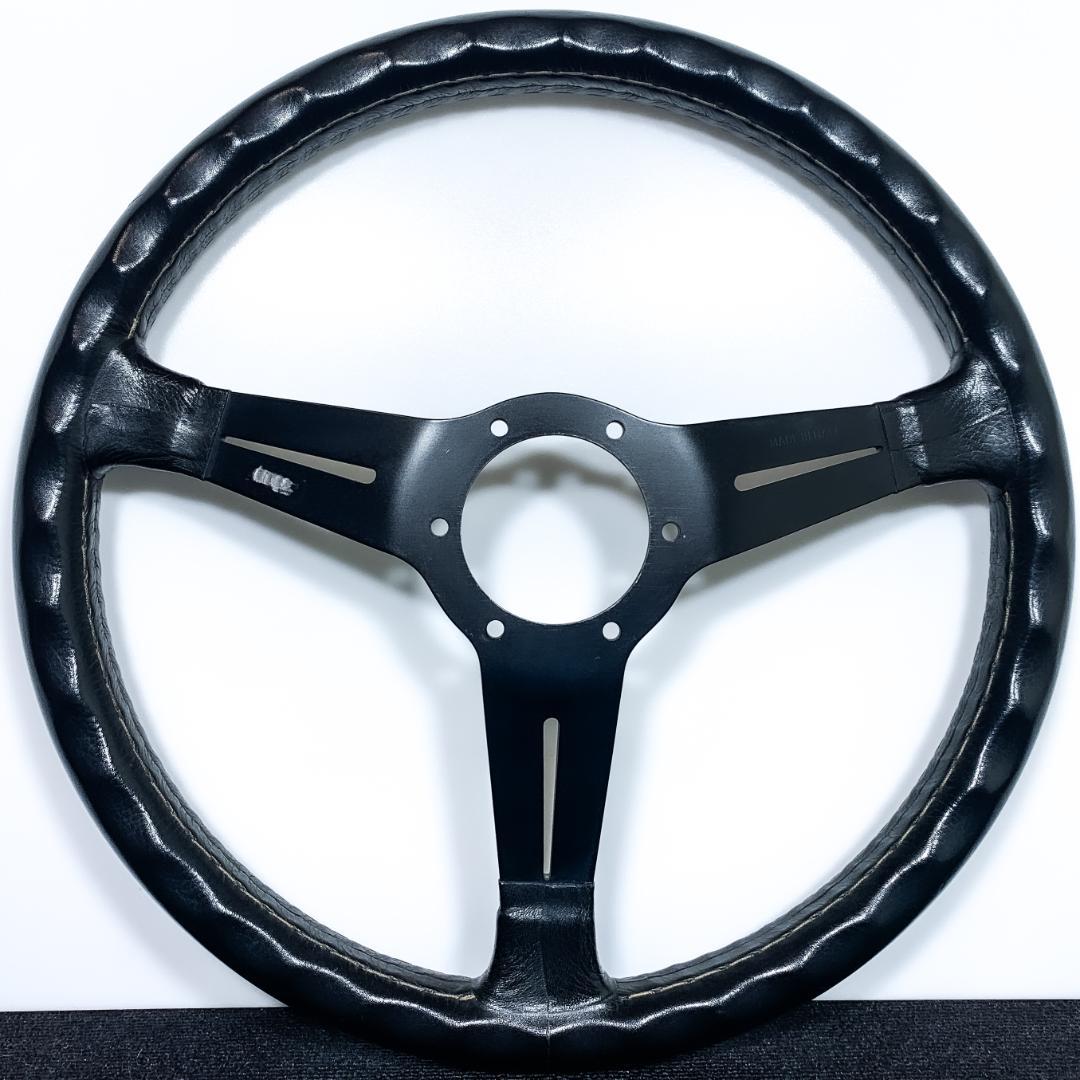 希少 オールド ナルディ クラシック レザーステアリング 新品ホーン