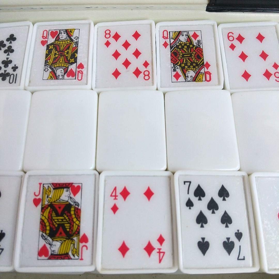 昭和レトロ】【希少】ハクエイ商会 トランプ牌 花札牌 セット - メルカリ