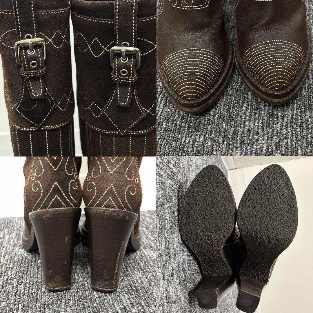 《超レア!値下げ可能》 LOUIS VUITTON ブラウン ロングブーツ 37