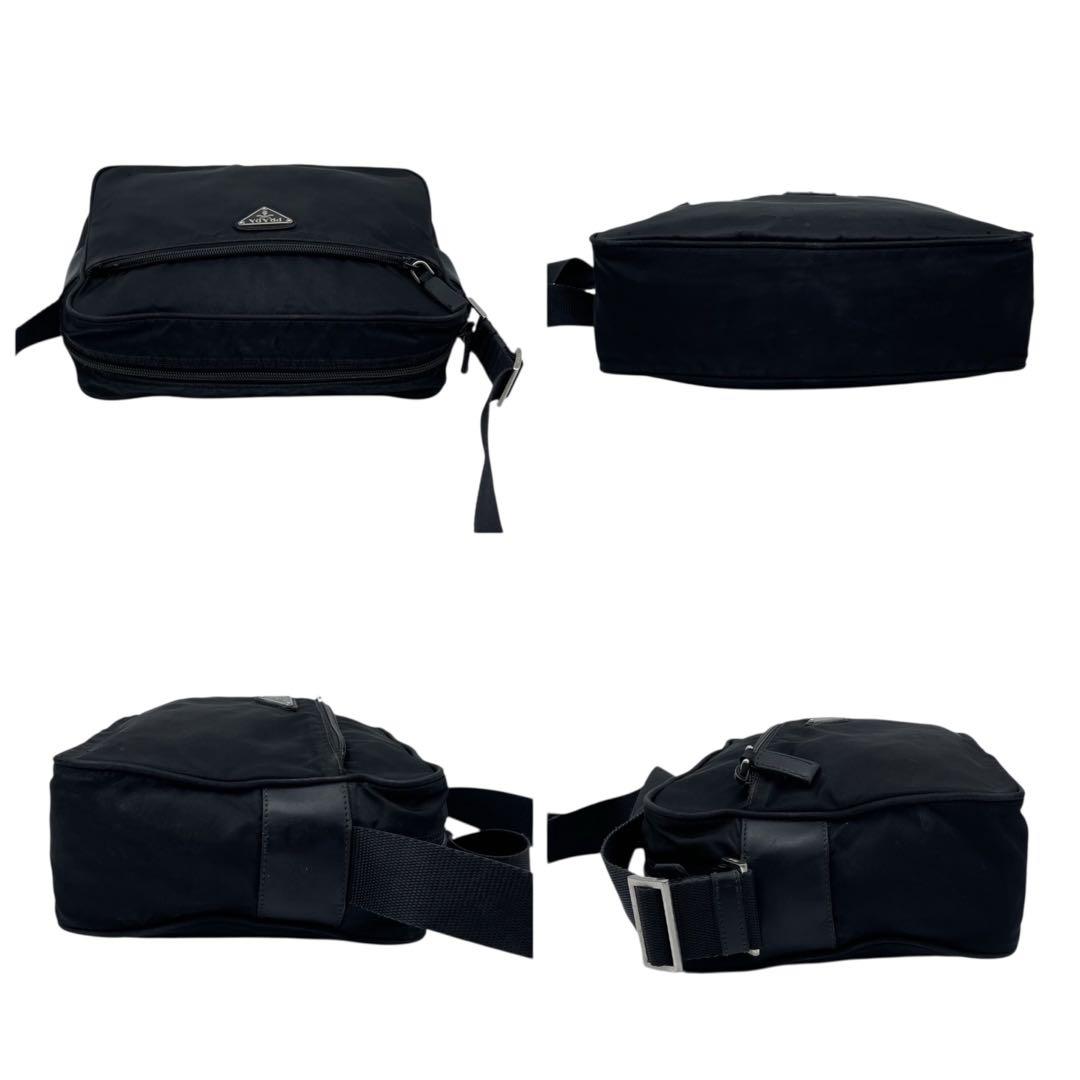 極美品】プラダ ナイロン 三角ロゴ ショルダーバッグ カメラバッグ