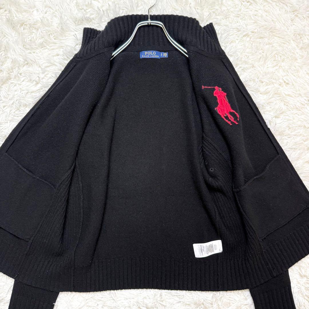ポロラルフローレン ドライバーズニット ビッグポニー ウール Lサイズ