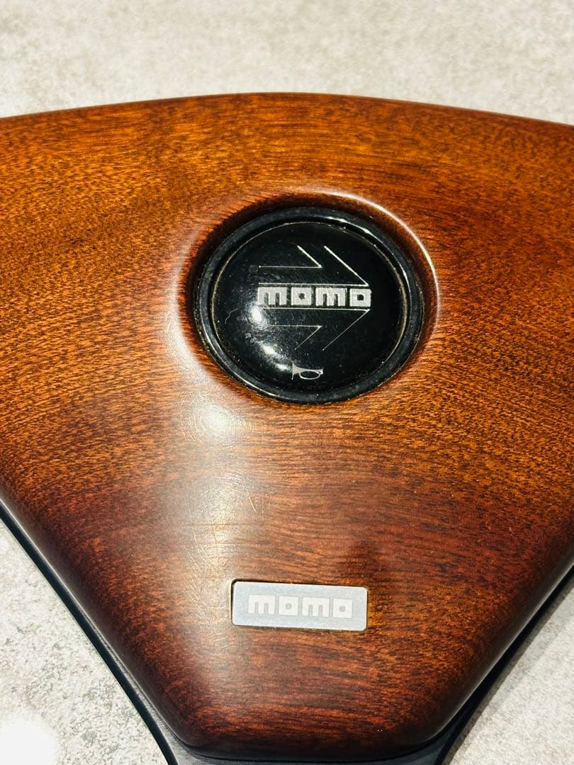 快適車・バイク・自転車 - momo ウッド ステアリング トラック