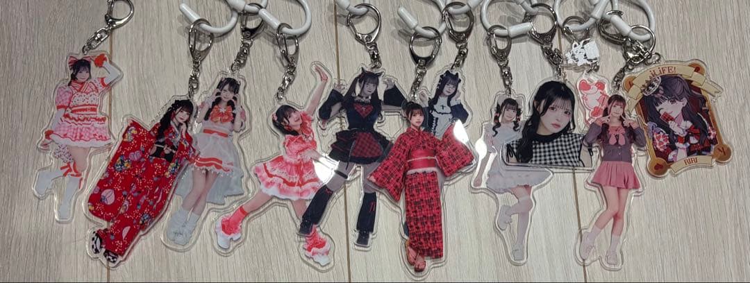 iLife 心花りり　アクキー33点まとめ売り iLiFE! 心花りり アクリルキーホルダーまとめ売り - メルカリ