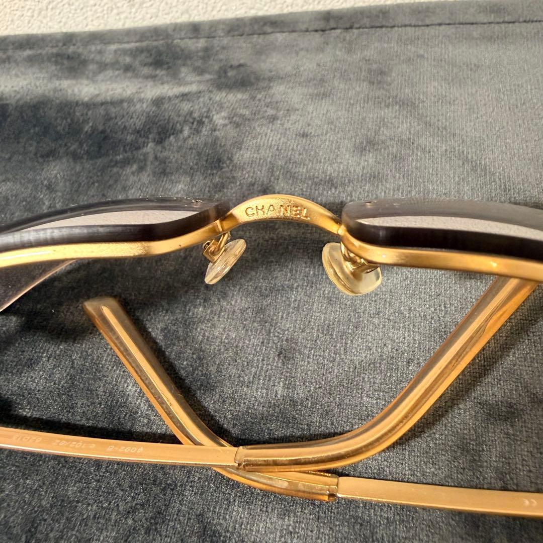 SK/11.15/30 ▶︎CHANEL サングラス　4092-B ゴールド