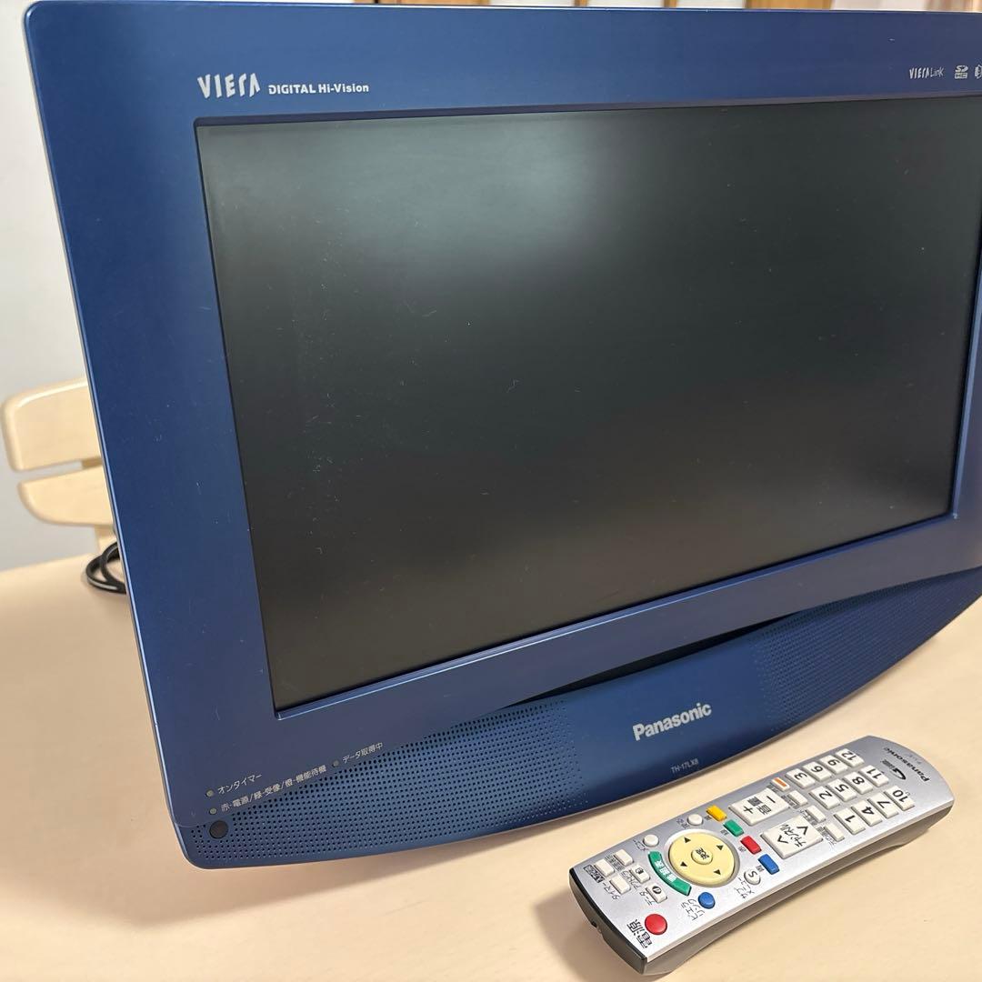 Panasonic VIERA 17インチ液晶テレビ TH-17LX8 ブルー - メルカリ