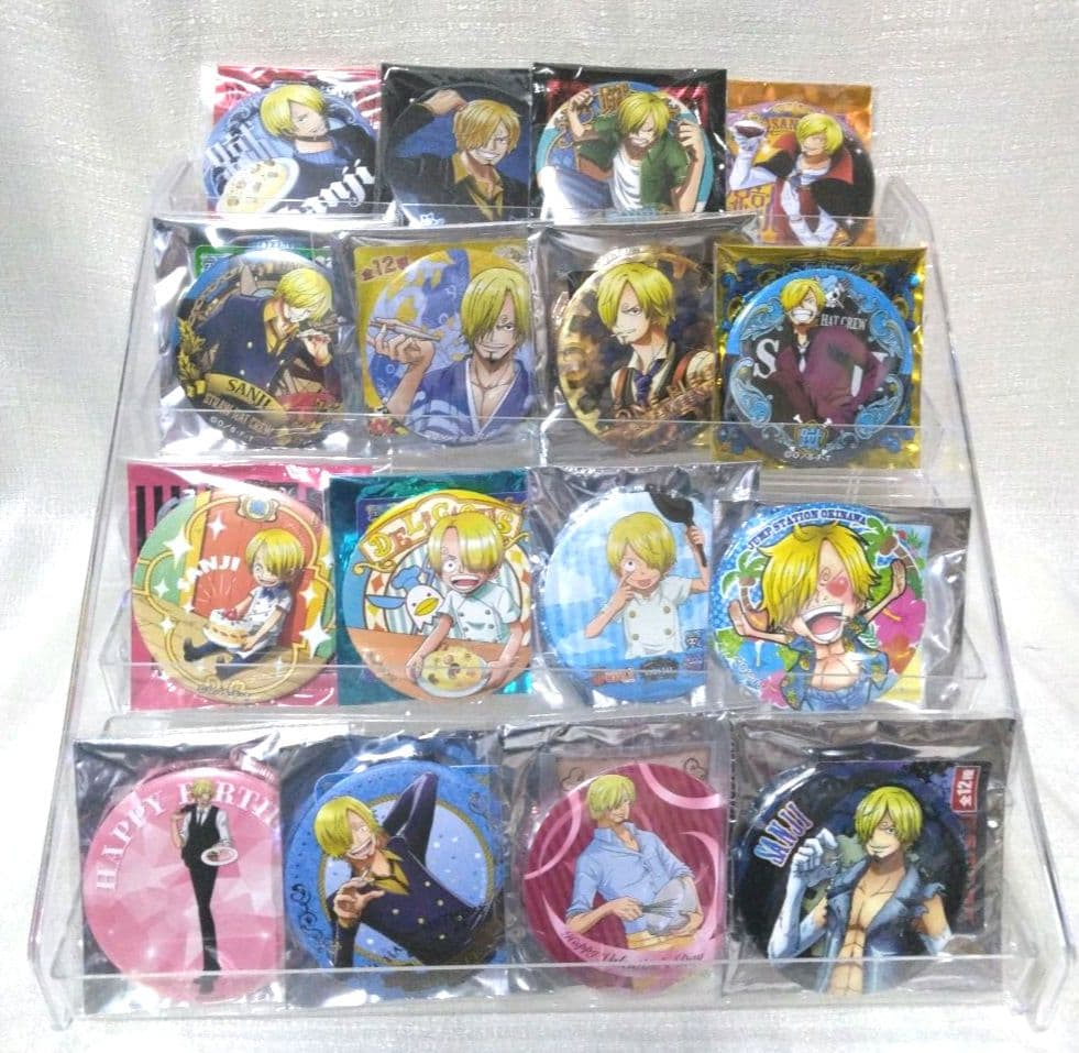 ワンピース サンジ 缶バッジ まとめ売り 72点セット - メルカリ
