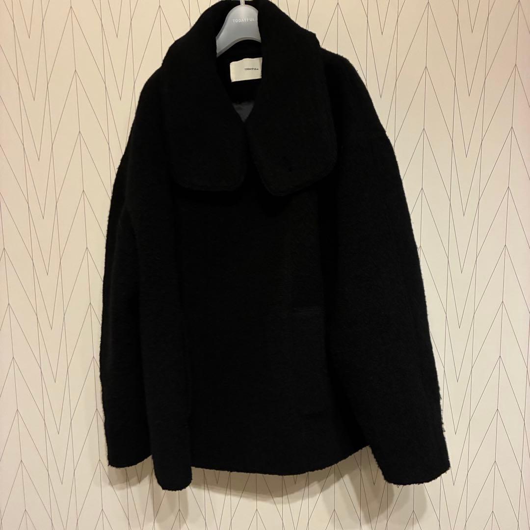 タグ有り TODAYFUL Standcollar Boucle Jacket - メルカリ