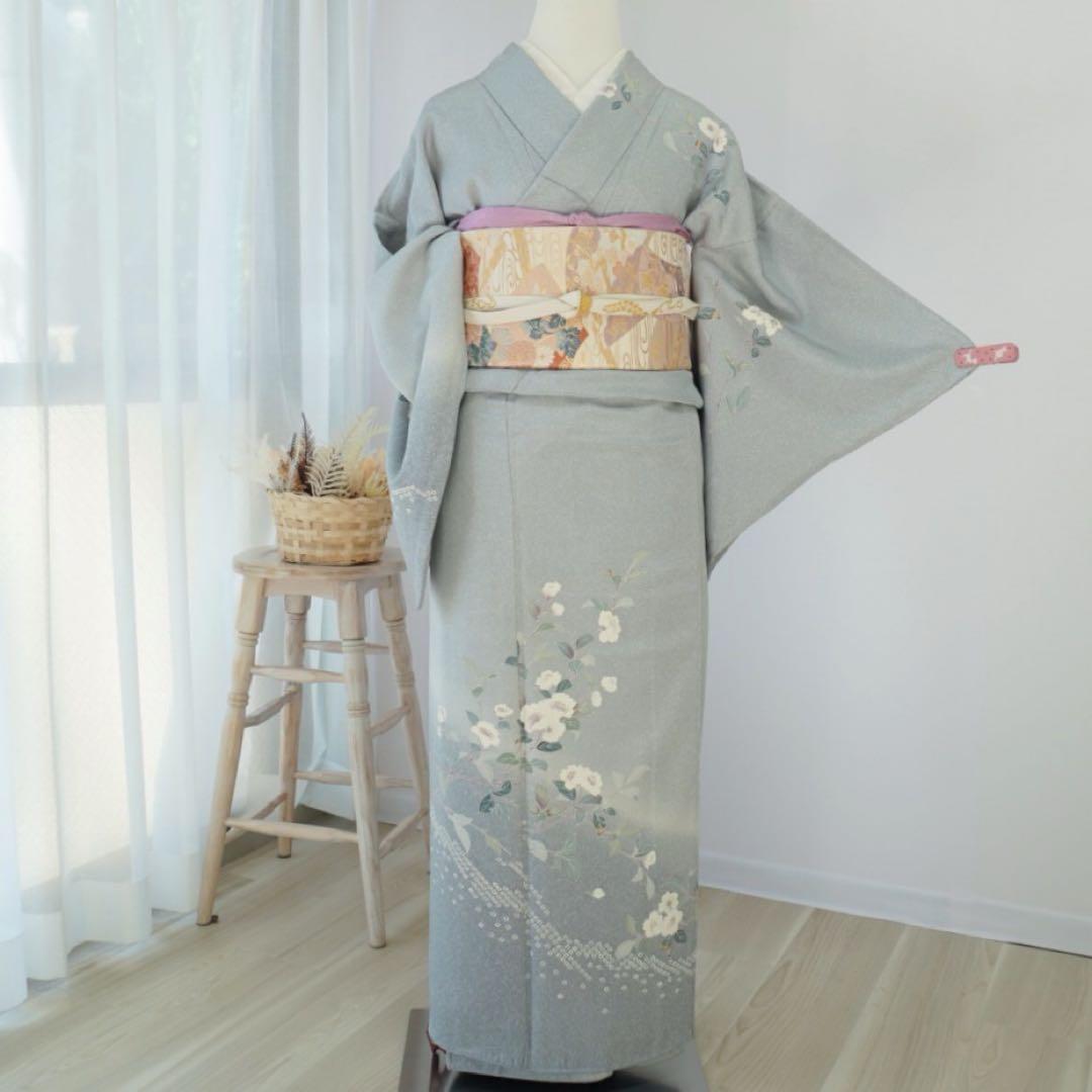 訪問着 フルセットa316B 七五三　入学式　お宮参り　結婚式　落款 楽天市場】【レンタル】訪問着 着物 貸衣装 フルセット 入学式 卒業式