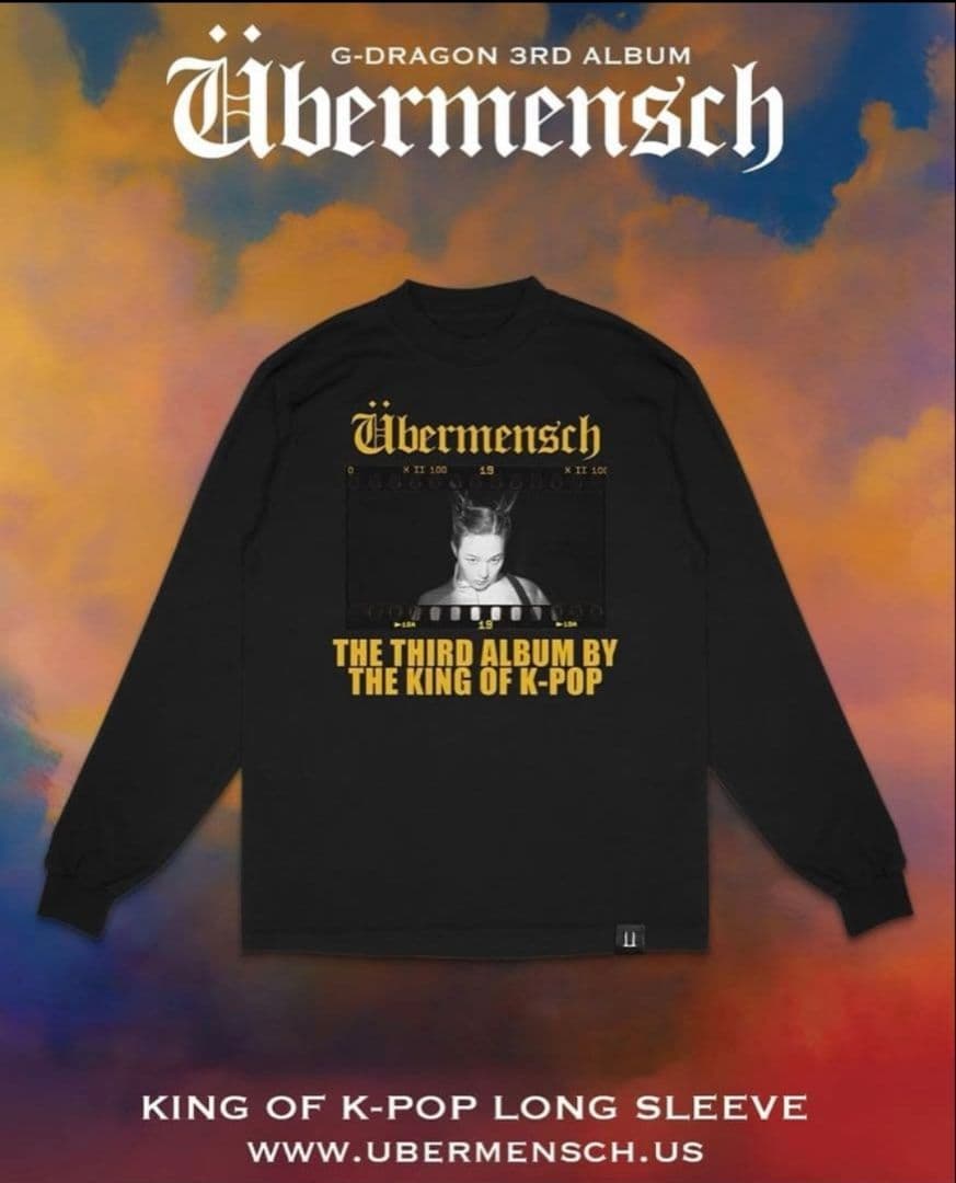 Ubermensch ロングスリーブTシャツ M G-DRAGON】 正規品☆ Ubermensch Long Sleeve T-Shirt (peaceminusone
