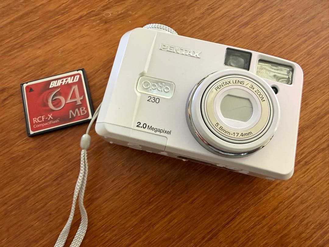 PENTAX Optio 230 デジタルカメラ Pentax Optio 230 digital camera