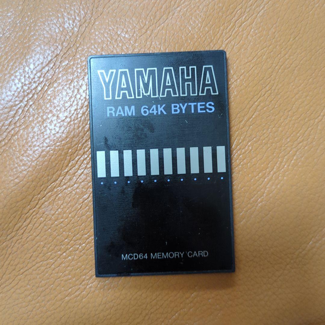 ♥YAMAHA MCD64 MCD32 MEMORY CARD RAM - メルカリ
