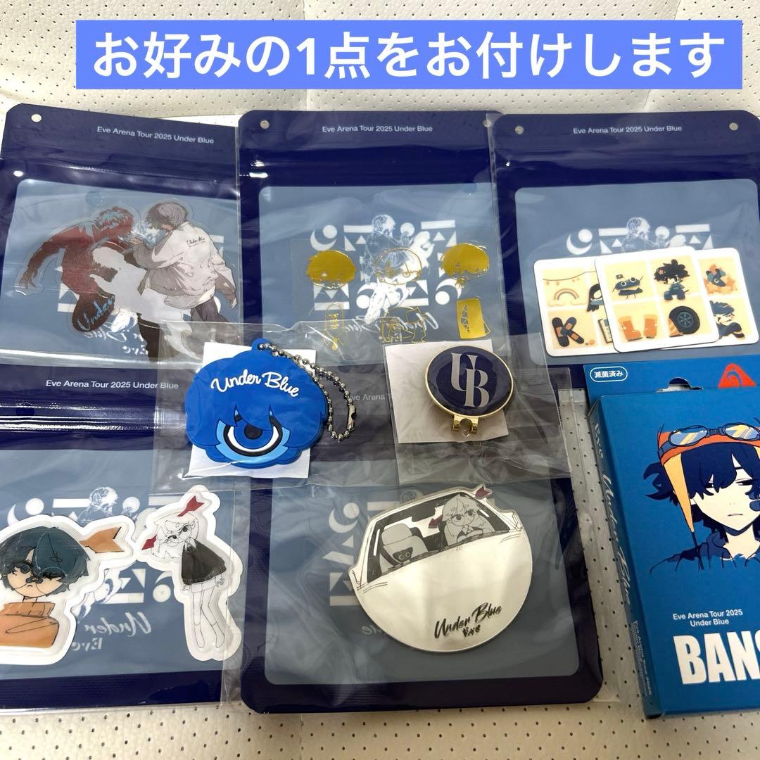 おまけ付き】Eve Under Blue くじ Eve賞 アイコンぬい - メルカリ