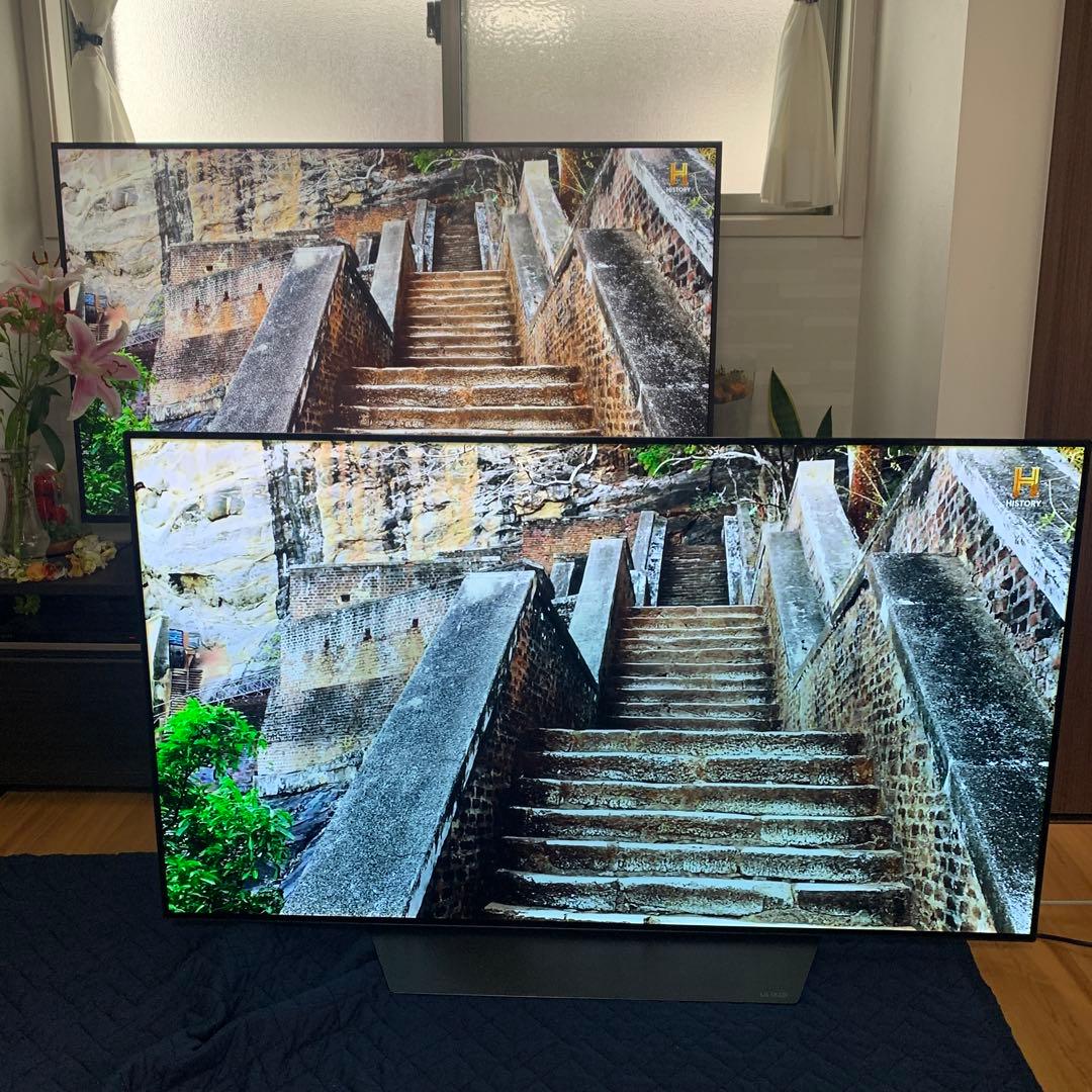 ジャンク】有機ELテレビ LG 55型 OLED55B8PJA 大阪直接引渡し - メルカリ