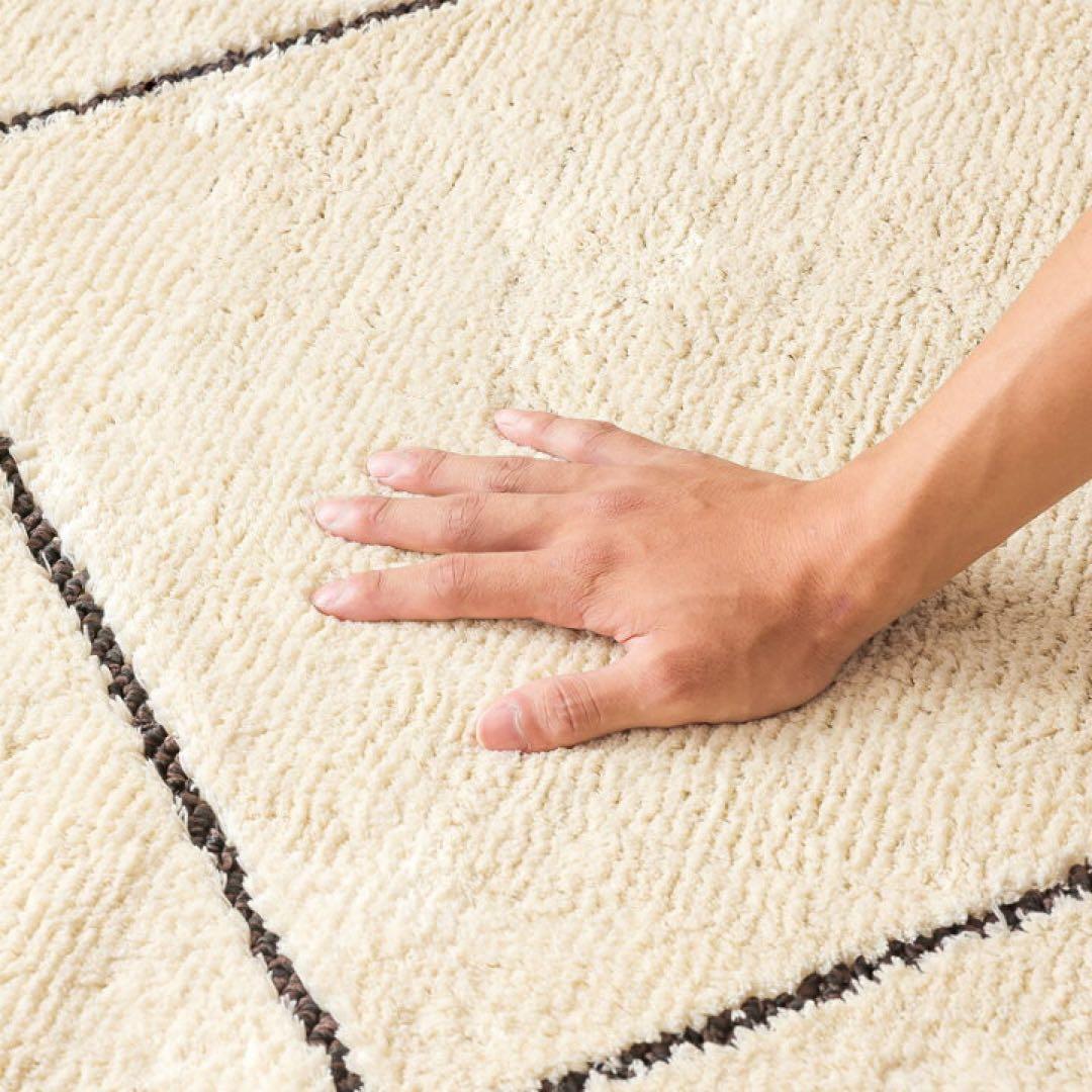 洗える 抗菌ラグマット Clumore 130×190 長方形 - メルカリ