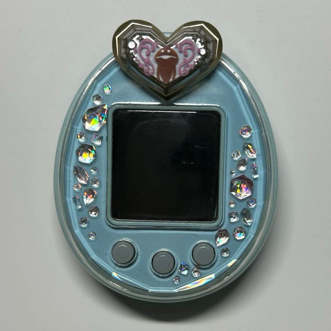 たまごっちピース ブルー なめこ デコピアス - メルカリ