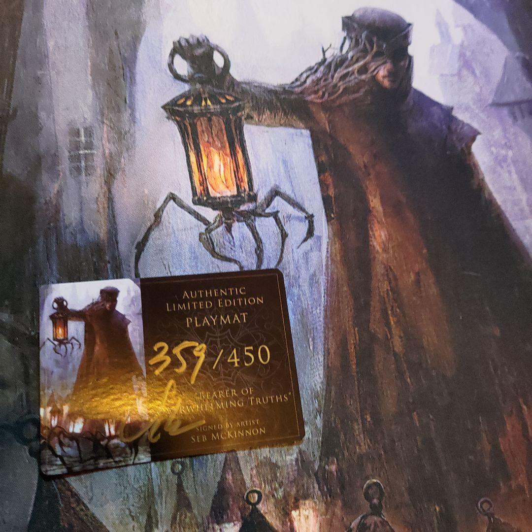 希少】果敢な捜索者 Seb McKinnon サイン入り プレイマット mtg - メルカリ