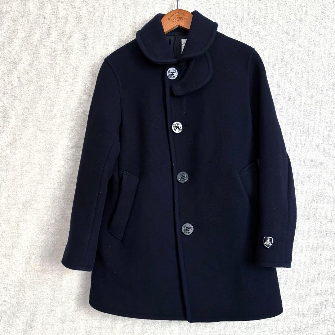 ORCIVAL オーシバル ウールコート ピーコート ネイビー 紺 サイズ0
