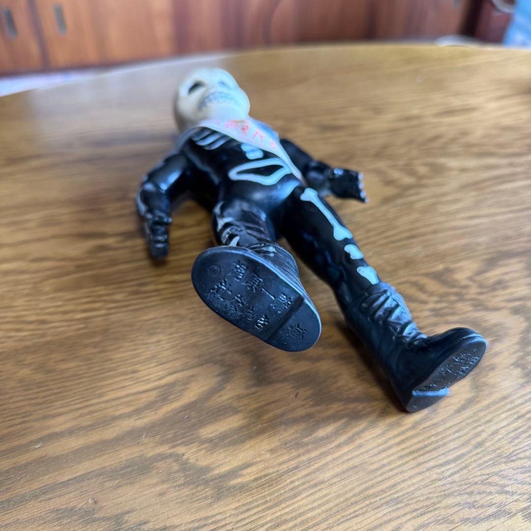 当時物】 ザ・スカルスター ソフビ 中島製作所 辻なおき 梶原一騎 レア