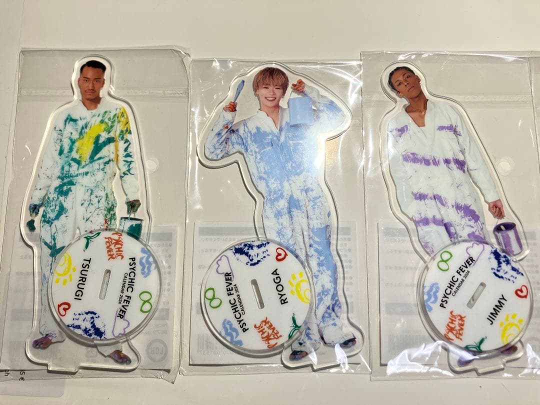 【フルコンプ】PSYCHIC FEVER カレンダー BIGアクリルスタンド EXILE TRIBE STATION ONLINE STORE｜PSYCHIC FEVER 2026 カレンダー