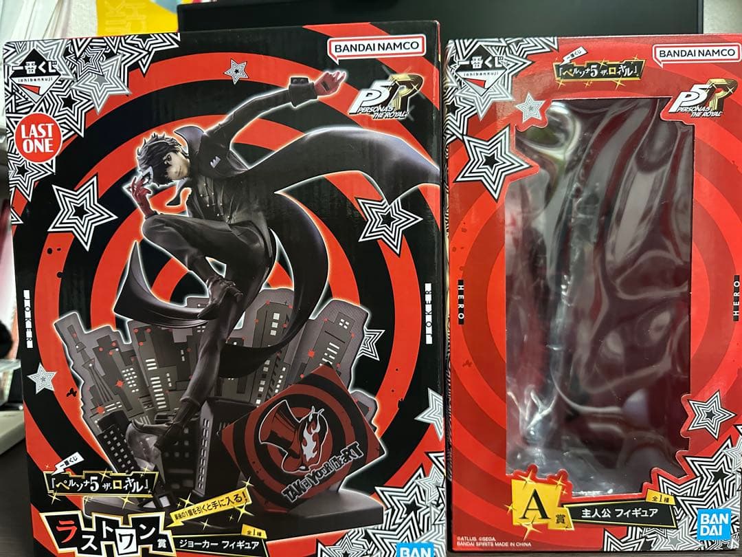 ペルソナ5 ロイヤル 1番くじ ジョーカー ラストワン賞＆A賞フィギュア