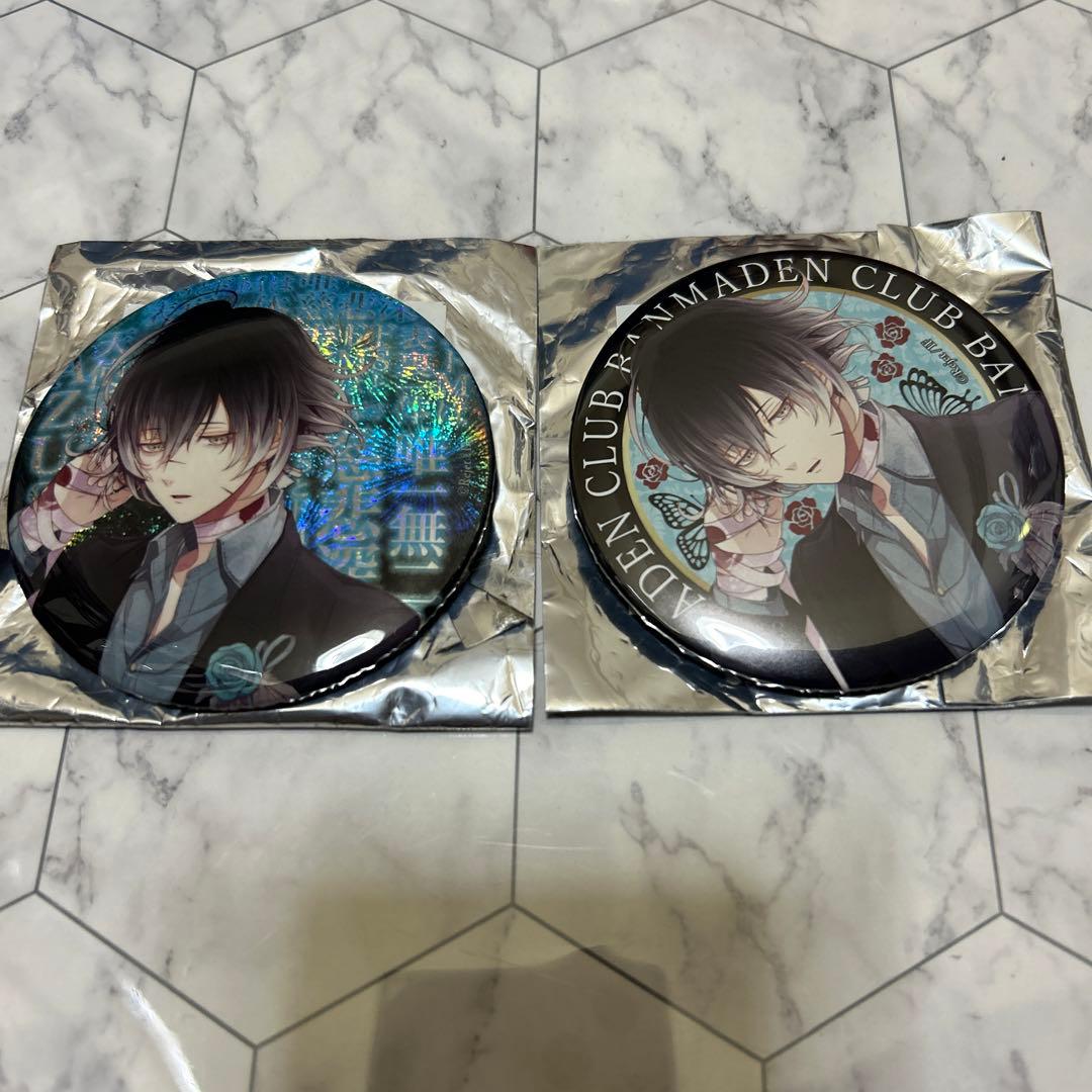 DIABOLIK LOVERS 無神アズサ 万魔殿 ホロ 缶バッチ