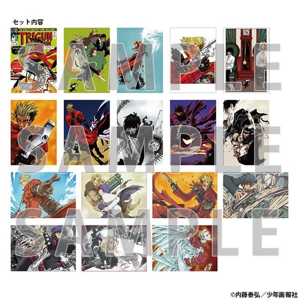 内藤泰弘 カラーポートフォリオ 36枚セット TRIGUN 複製原画 - メルカリ